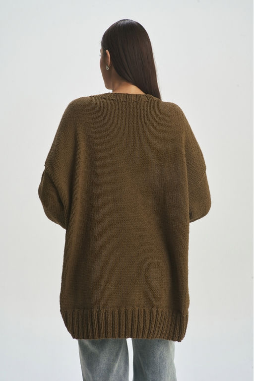 Джемпер Hand made Brown - Erist store фото 5