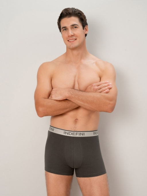 Мужские трусы боксеры Indefini (Арт.4010MUG)  фото 2