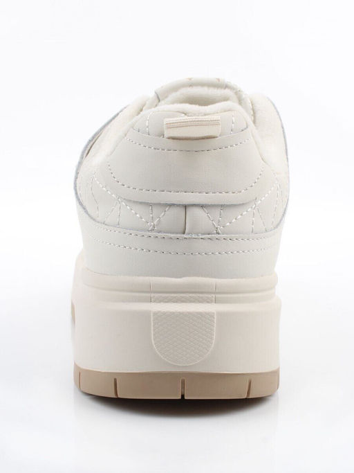 03-PDH336-1MILK Кроссовки демисезонные женские (натуральная кожа, нубук)