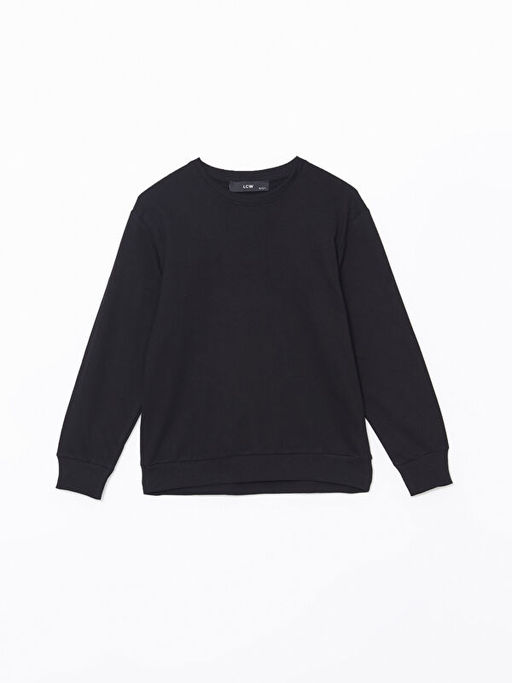 Bisiklet Yaka K?z ?ocuk Sweatshirt