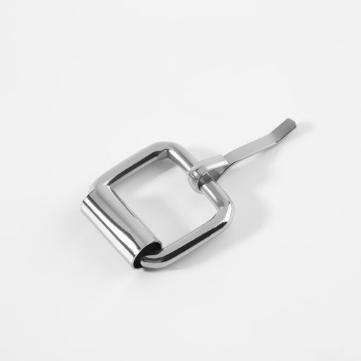 Цена за 2 шт. Пряжка, 1.9×2.2 см, 16 мм, 10 шт., цвет серебряный