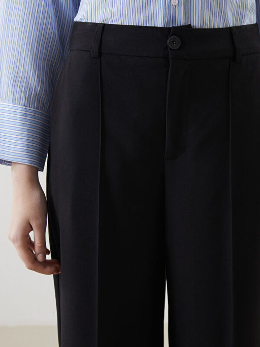 Loose Fit Kad?n Palazzo Pantolon