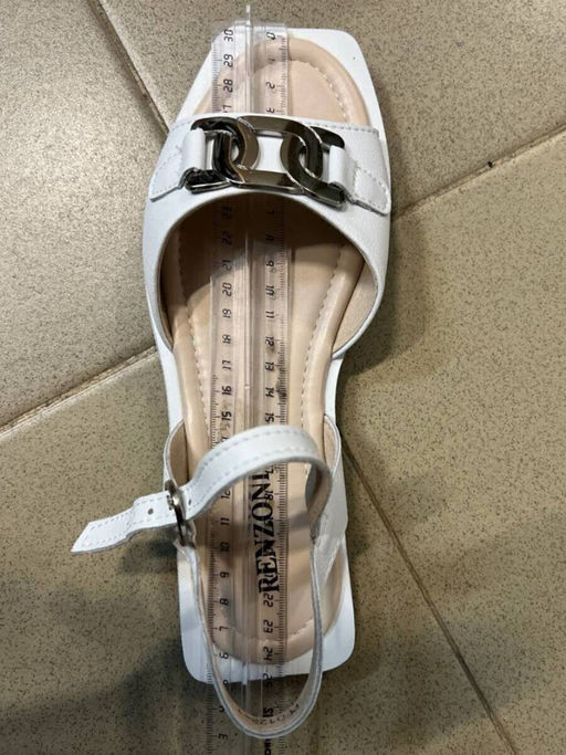 08-PED128-1 WHITE Босоножки женские (натуральная кожа) - No name фото 13