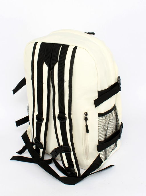 Рюкзак Battr-2312 текстиль, 2отд, 4внеш, 1внут/карм, молочный SALE 256589 - Adelia фото 2