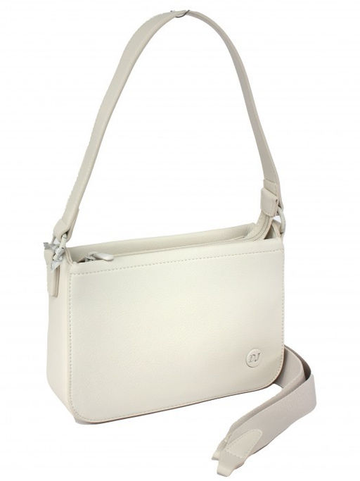 Сумка женская искусственная кожа DJ-СМ 7423-COCONUT CREAM, 1отд, плечевой ремень, кремовый SALE 265263 - Adelia фото 5
