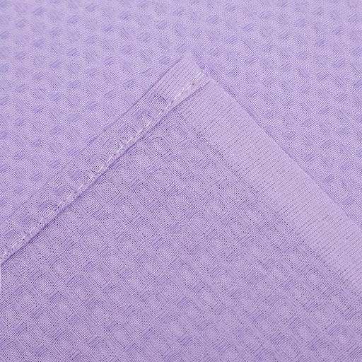 Полотенце вафельное банное Экономь и Я, 80х150 см, цвет сиреневый  фото 4