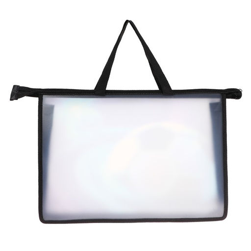 Папка с ручками А4, 335 х 235 х 55 мм, пластиковая, ручки-шнурок, Calligrata Футбол  фото 3