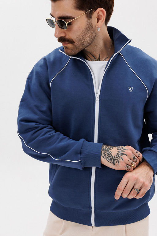 Толстовка GO M4082/20-01.182-188 индиго - Pirs фото 2