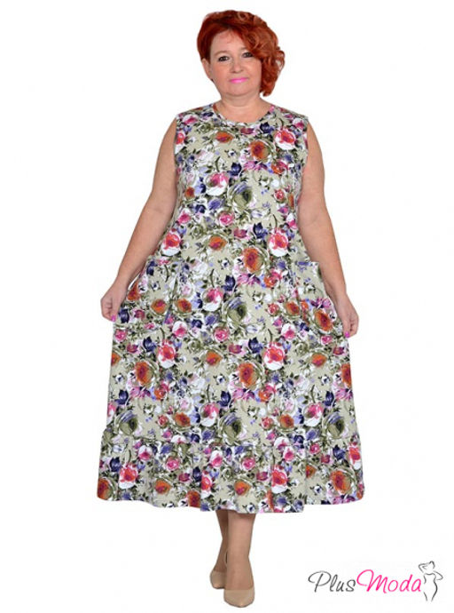 Платье Модель №1899 размеры 44-84 - Plusmoda фото 5