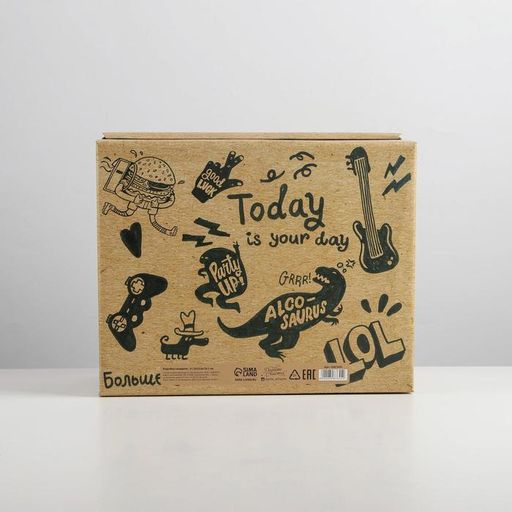 Коробка складная Крафт, 31,2 х 25,6 х 16,1 см - Дарите счастье фото 5