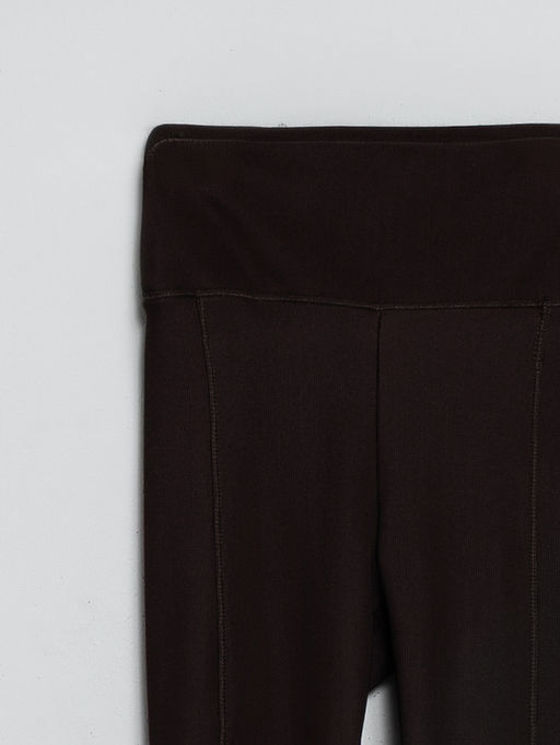 Леггинсы спортивные женские коричневые - Mark formelle фото 6