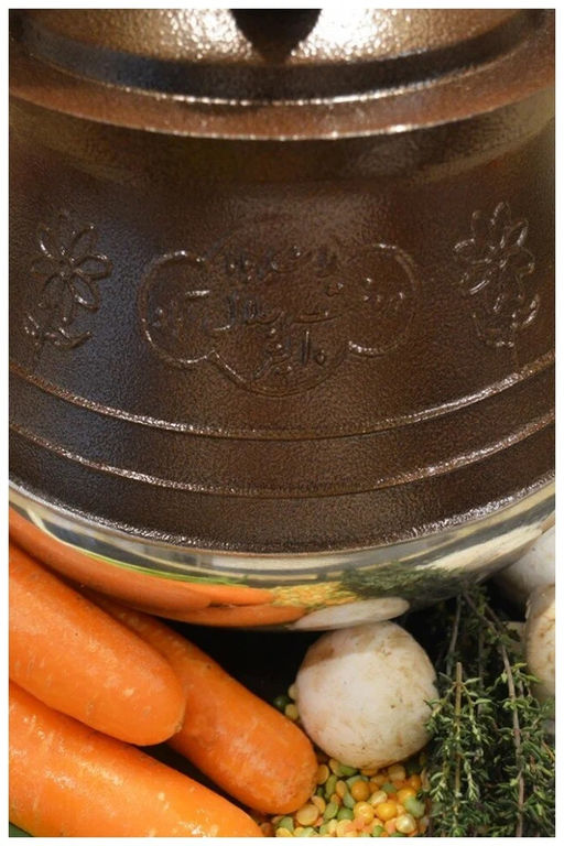 Казан (скороварка) 15,0 л Афганский, с ручками, двухцветный