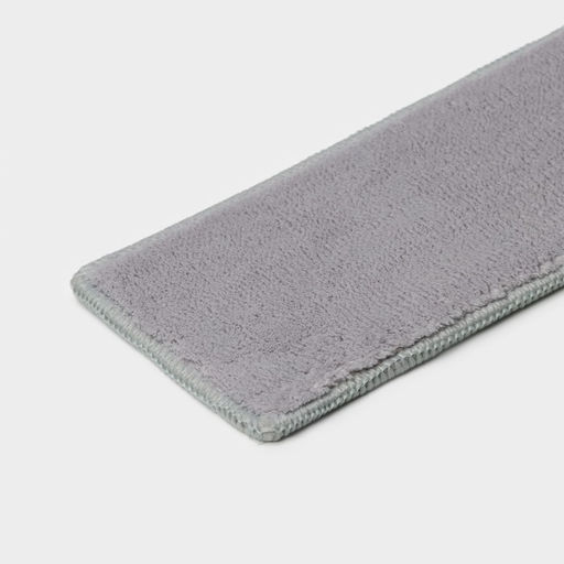 Цена за 2 шт. Сменная насадка для окномойки Raccoon, микрофибра, 25.59 см, серая  фото 2