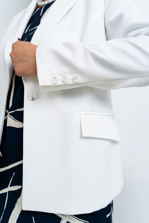 Жакет Aira Style 24-035-Р Светло-молочный