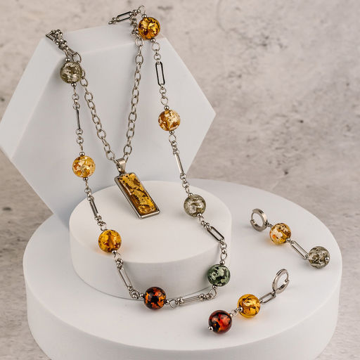 Серьги из муранского стекла SHINE LC3469 - Vloes фото 6