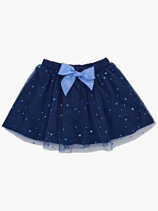 Юбка пачка из фатина UD 4421 синий - Mini maxi фото 3