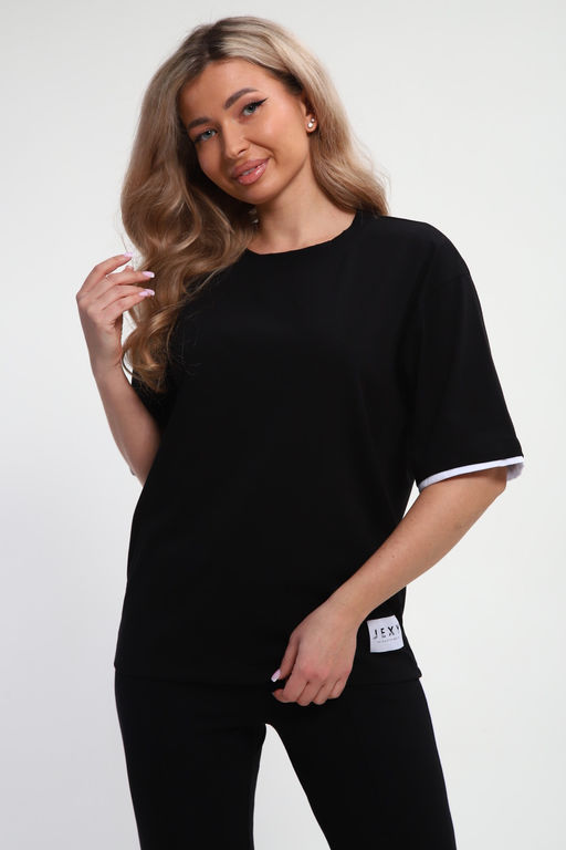 Футболка унисекс с обтачкой ФМЖ-01