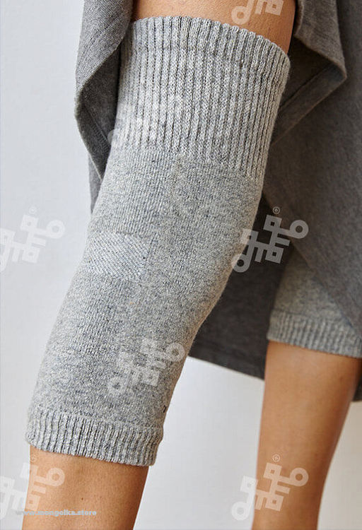 Наколенники длинные из монгольской шерсти (арт. 03106) применяются при различных заболеваниях - Тод Оймс Ххк фото 6