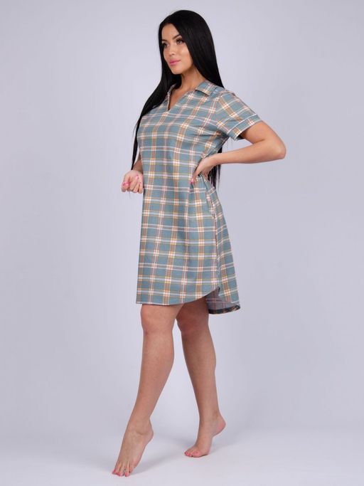 Туника "Техас 2" зеленый, трикотаж