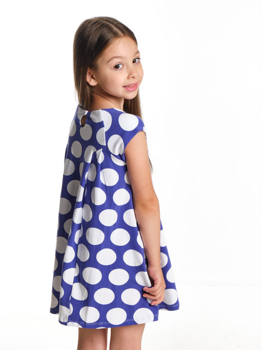 Платье для девочки UD 1586 горох - Mini maxi фото 2