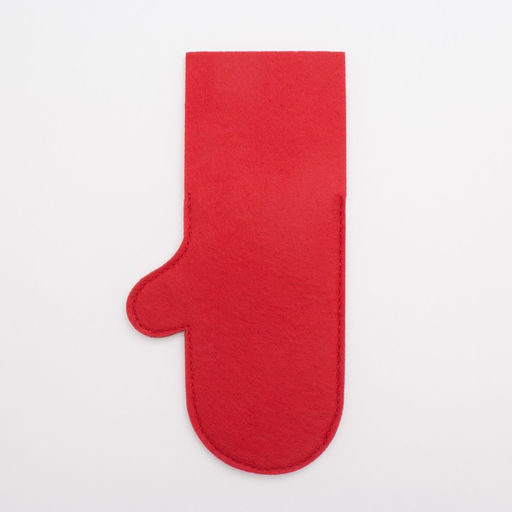 Набор конвертов для столовых приборов Доляна Новогодняя варежка - 4 шт.  фото 3