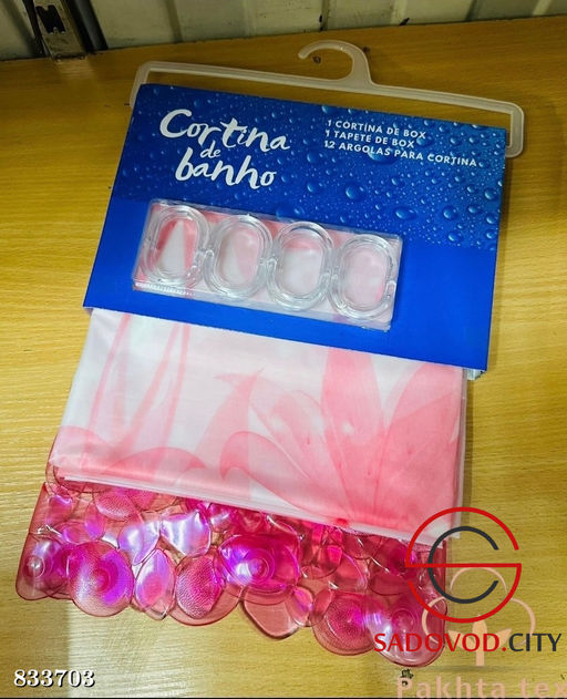 Шторы для ванной и коврик для ванной комнаты с 3D эффектом