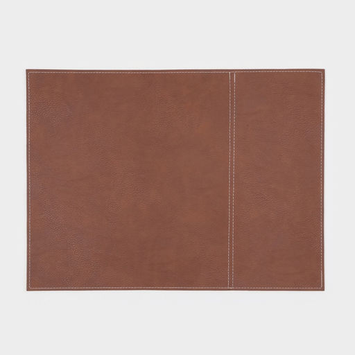Салфетки под горячее Magistro, 2 шт., двухсторонние, экокожа, хлопок, 47.5×35.5 см