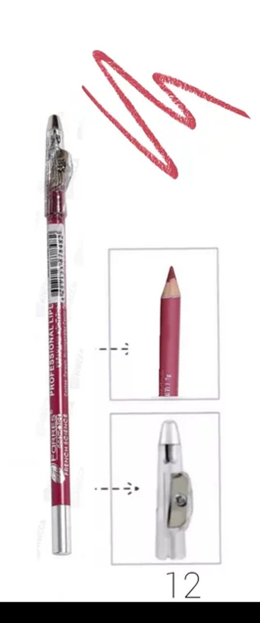 FARRES /W207-012/ Карандаш с точилкой № 012 "розовая роза". (12)