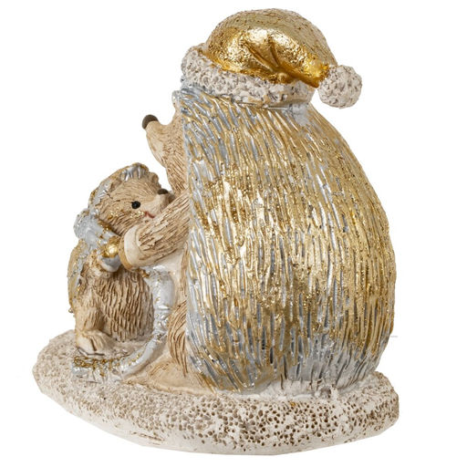 Фигурка декоративная "Ёжики", L9 W5,5 H8,5 см