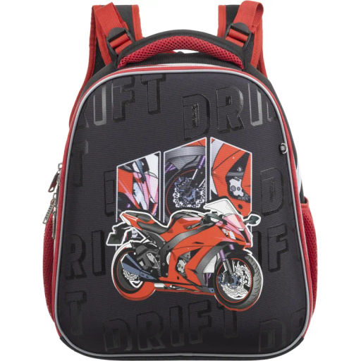 Ранец Комус Basic Urban Moto , 2 отд, эргоном спинка