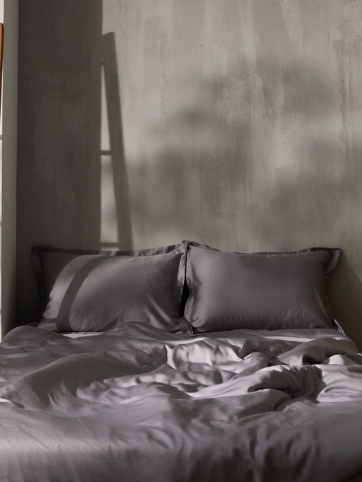 Пододеяльник 2-спальный SL Home, 200220 см, серый, тенсель - Sima-land home фото 7