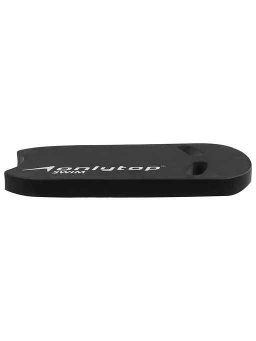 Доска для плавания ONLYTOP, 44×28×3.3 см, цвет чёрный