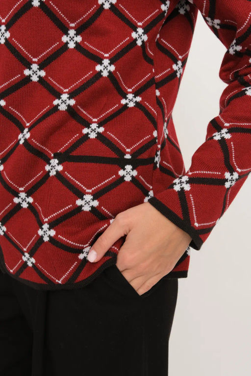 ЗЛАТА Жакет М 3173/красный