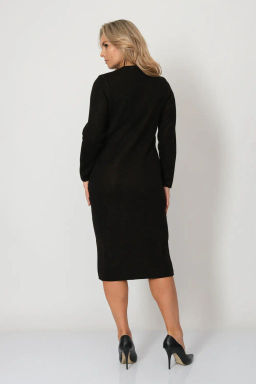 ЗЛАТА Платье В 2363/ черно-горчичный