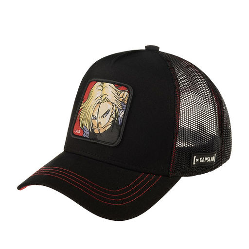 Бейсболка CAPSLAB арт. CL/DBZ2/1/C18B Dragon Ball C-18 (черный)