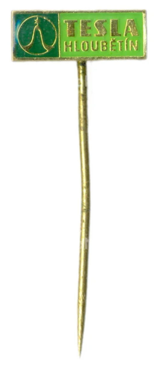 Значок рекламный TESLA (Глоубетин)