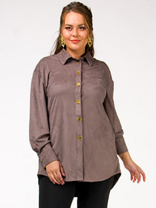 4052/2 рубашка-жакет - Ckc collections фото 6