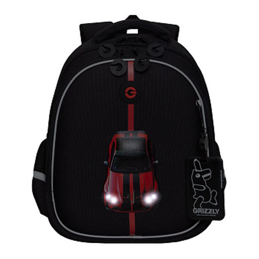 RAz-687-1 Рюкзак школьный с картхолдером на держателе - Grizzly фото 26