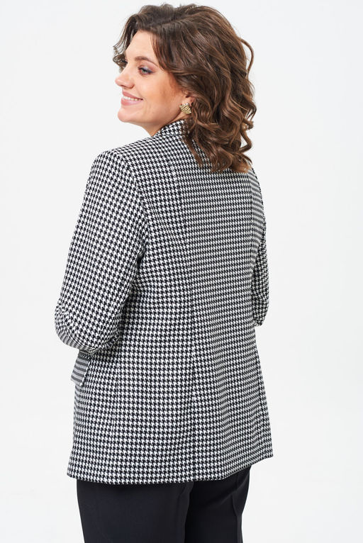 Жакет БелЭльСтиль 412 черный гусек фото 3