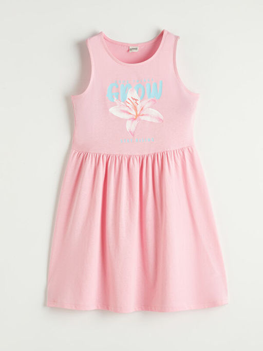 Desenli K?z ?ocuk Elbise