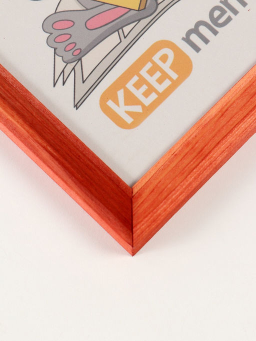 Цена за 2 шт. Фоторамка для фото 15×21 см Keep memories «Канон», махагон, (пластиковый экран), дерево