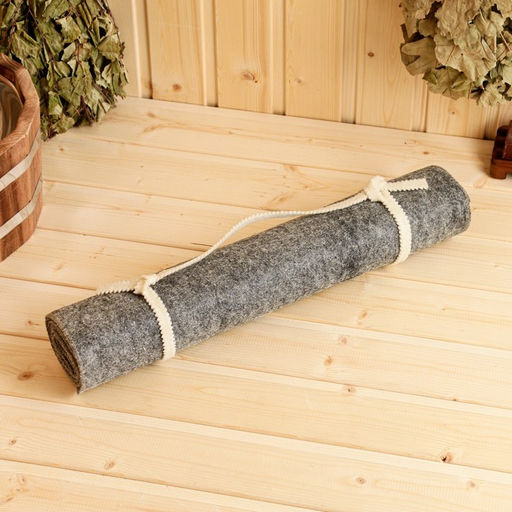 Лежак для бани Классический, войлок, темный, 150х50см - Добропаровъ фото 5