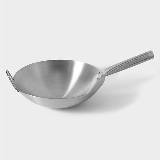 Сковорода-Вок Hanna Knövell Chief, d=32 см, нержавеющая сталь, с ручкой