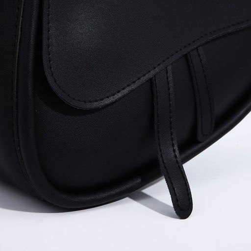 Сумка из искусственной кожи, 20х16х8.5 см, чёрный цвет - Nazamok фото 4