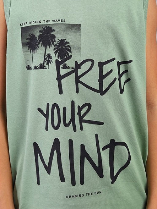 CRB wear / CSJB 64117-35K Майка для мальчика,хаки/Ex.Cherubino фото 3