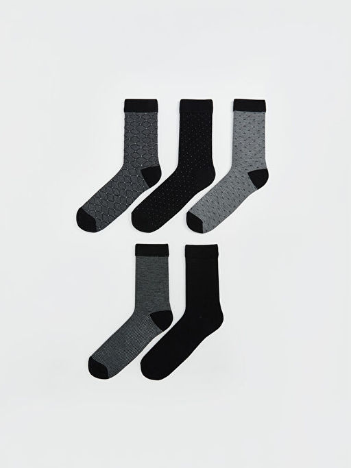 Desenli Erkek Soket ?orap 5li