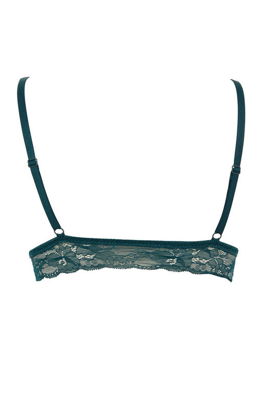 Бюстгальтер с треугольными чашками и кружевными подкладками Fall in Love - Defacto фото 7