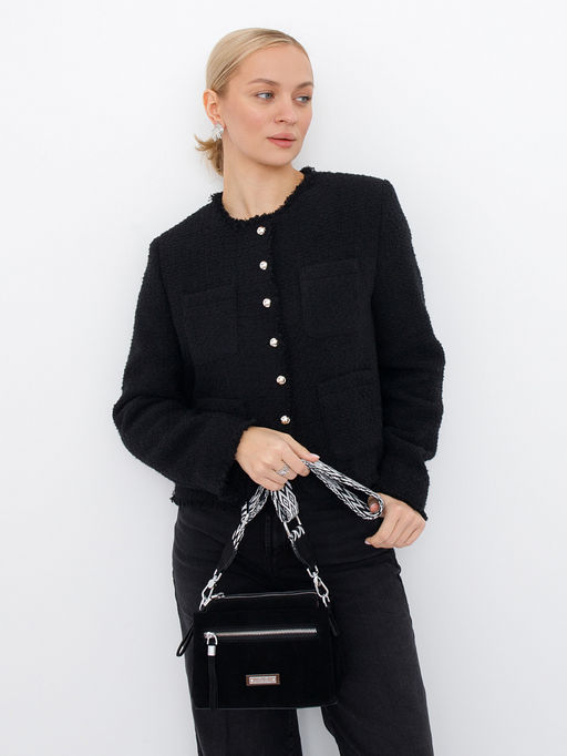 Сумка 1024CF black Polina&Eiterou