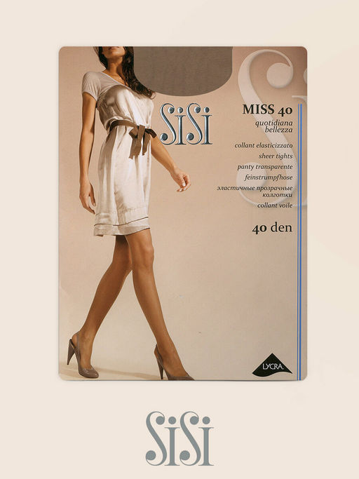 (SiSi) Miss 40 nero  фото 35