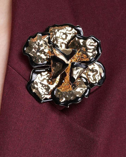 Брошь цветок BRM015